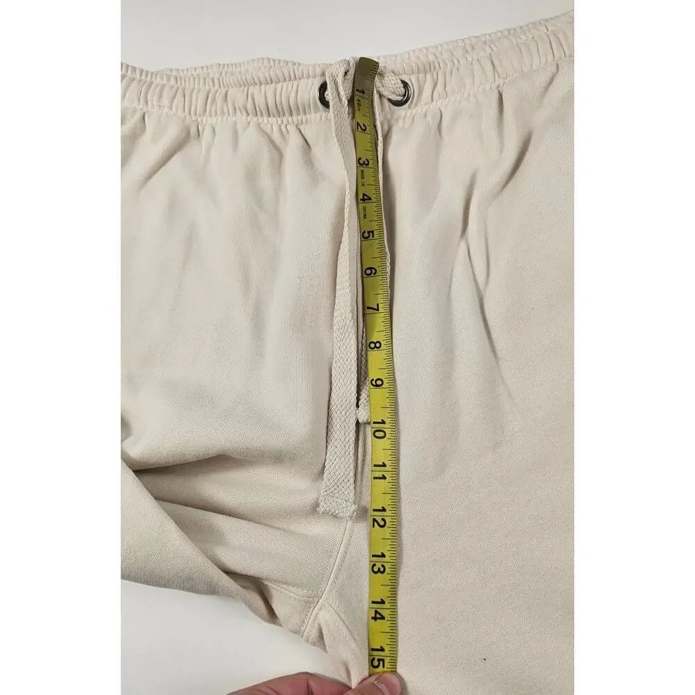 NWOT fleece lined neutral drawstring waist joggers warm winter lounge pants XL